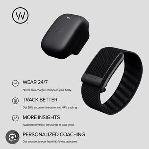 Like new 4.0 whoop, 2 bands and charger